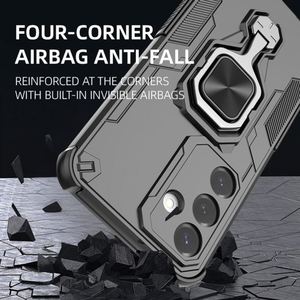 Kaou Nhà Sản Xuất Bán Buôn Kim Loại Nhẫn Trường Hợp-Magnetic Chủ Bìa Đối Với <span class=keywords><strong>Samsung</strong></span> S25/S25 Cạnh 5G A56/A55 A26 A16 A06 4G - Product Image 3