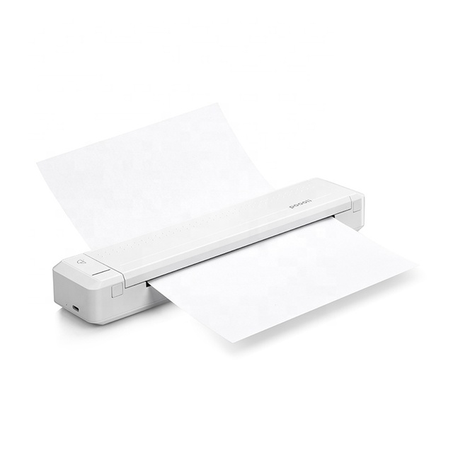 Poooli Portable A4 Mini Thermal Transfer Printer with 2000mAh Battery for 4.0 & USB 304DPI Barcode Capable-in Stock