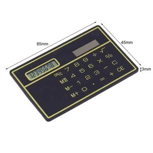 <span class=keywords><strong>Calculatrice</strong></span> d'énergie solaire ultra mince de chiffre avec la mini <span class=keywords><strong>calculatrice</strong></span> portative de conception de carte de crédit d'écran tactile - Product Image 4