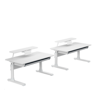 Table d'étude en bois de haute qualité pour enfants meubles de chambre à coucher de bureau à domicile multifonctionnels conception élévatrice pour un apprentissage confortable
