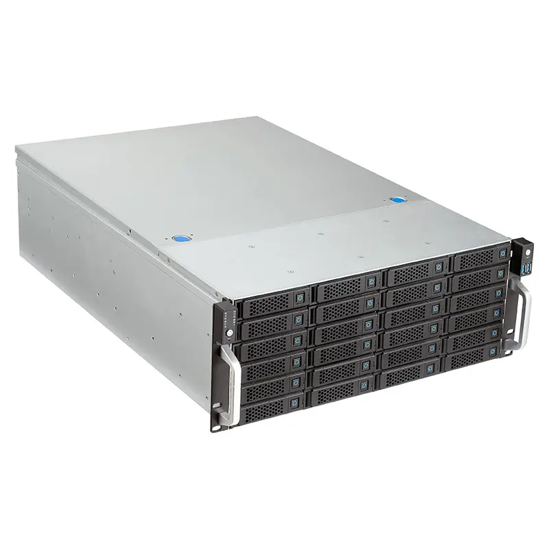 Pc 섀시 스토리지 거대한 데이터 산업용 컴퓨터 캐비닛 인클로저 4U 핫 스왑 서버 케이스