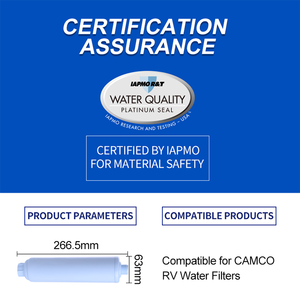 Trung Quốc Bộ Lọc Nước Ngoài Trời RV Vườn SPA Kdf Rv Marine Bộ Lọc Nước Của Linh Hoạt Hose Protector - Product Image 2