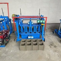 Machine à fabriquer des blocs de pavés en béton avec moteur pour un moulage efficace des briques 220V/380V Mobile Hollow pour la construction
