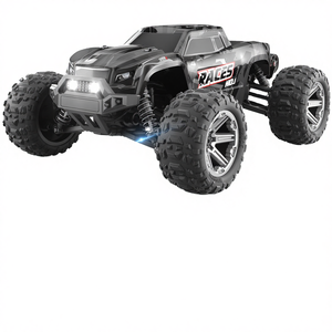 Voiture télécommandée 2,4 G avec contrôle à l'échelle réelle - Monster Truck 4x4 à moteur brossé 1/14, moteur magnétique à couple élevé RS540, résistant aux chocs et réaliste - Product Image 1