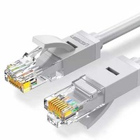 Câble Ethernet UGREEN Cat6, Cordon de Raccordement LAN Gigabit RJ45, Câble Réseau Haute Vitesse 1000 Mbps pour Routeur, Modem, PC