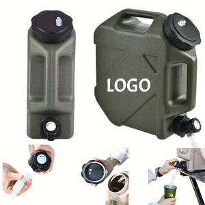Jarra de Agua Portátil de HDPE de 2.6 Galones con Logotipo Personalizado, Antideslizante, Ecológica, con Grifo para Camping, Libre de BPA, Sin Fugas, Tanque de Agua de Emergencia - Product Image 1