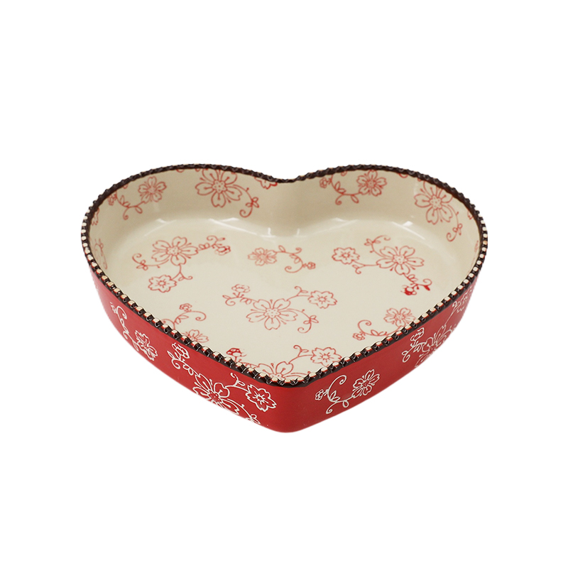 Forme de coeur rouge