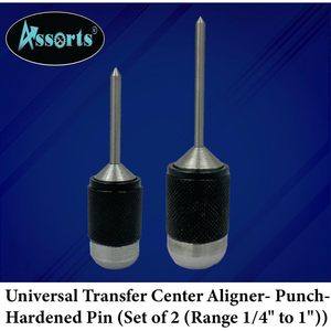 Assortiment de poinçons universels 25 mm 32 mm en acier allié trempé pour le perçage et l'alignement du métal - Product Image 5