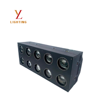 Nouvelles lampes à faisceau 80W RGBWAUV vert et blanc chaud (lot de 10) pour éclairage de fond DJ et disco avec contrôle DMX512