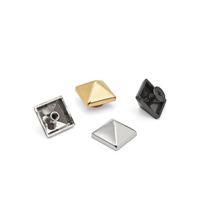 Garment Rivets Alloy Plated Cone Studs 8mm 10mm 12mm 15mm 18mm For Leather Bags Shoes Belts Jewelry - Product Image 4