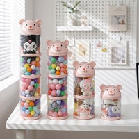 Boîte de rangement pour jouets d'enfants en PET transparent de qualité alimentaire, organisateur de piscine à balles pliable et détachable, bac à balles superposable pour chambre d'enfant, chambre à coucher, salon