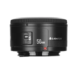 YONGNUO 50mm YN50mm F1.8 Objectif EF standard Objectif à mise au point automatique à grande ouverture pour Canon <span class=keywords><strong>EOS</strong></span> 1200D <span class=keywords><strong>1300D</strong></span>. - Product Image 5