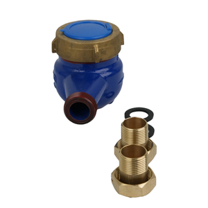 <span class=keywords><strong>Compteur</strong></span> <span class=keywords><strong>d</strong></span>'<span class=keywords><strong>eau</strong></span> potable froide mécanique multi-jets à corps en fonte R80 DN25 pour immeuble <span class=keywords><strong>d</strong></span>'appartements avec filetage en acier inoxydable - Product Image 3