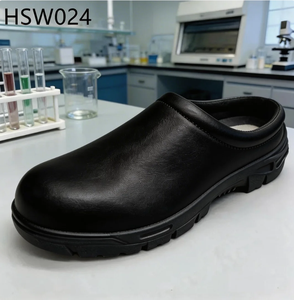 Sabots <span class=keywords><strong>de</strong></span> sécurité pour médecins LXG, en cuir non toxique, pour salle d'opération, résistants à l'huile, antidérapants, pour la restauration, chaussures <span class=keywords><strong>de</strong></span> travail pour chefs HSW024 - Product Image 1