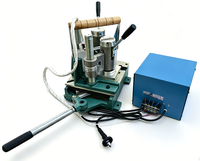 Machine à souder manuelle portable pour fenêtres en PVC, avec modèles gauche, central et droit pour les joints de type L et de type V