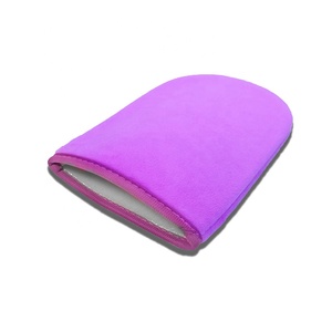 Manopla autobronceadora de terciopelo suave sin sol de buena calidad Manopla de bronceado sin rayas - Product Image 4