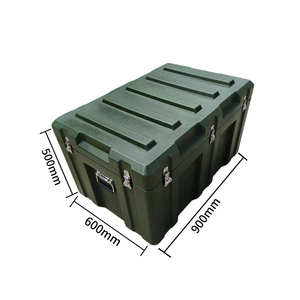 DF HZ422817 Green <b>Plastic</b> <b>Storage</b> Box Shockproof Outdoor <b>Container</b> 150L 160L 170L <b>Large</b> capacity <b>container</b> <b>storage</b> case - Product Image 2