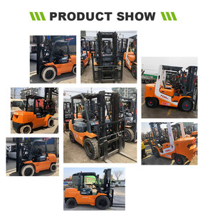 Utilizado para montacargas Fd50 con motor diésel 5300, capacidad de 3 toneladas, 4WD, 1 año de garantía - ¡Gran oferta en China! - Product Image 3