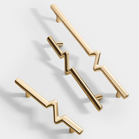 Poignées bouton or luxe métal moderne nordique placard garde-robe tirer fenêtre porte tiroir armoires de cuisine bouton poignées de meubles