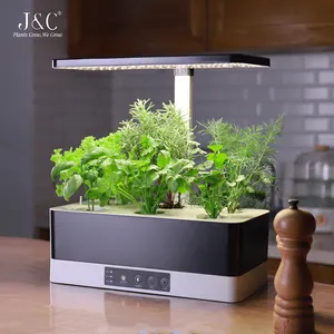 OEM personnalisé jardin intelligent intérieur plantes planteurs de jardin hydroponique systèmes de culture cuisine smart planteur pot