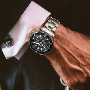Relojes de Pulsera de Acero Inoxidable para Hombre con Logotipo Personalizado OEM y Calendario, <span class=keywords><strong>Reloj</strong></span> Deportivo de Lujo para Hombre con Mecanismo de Cuarzo - Product Image 6