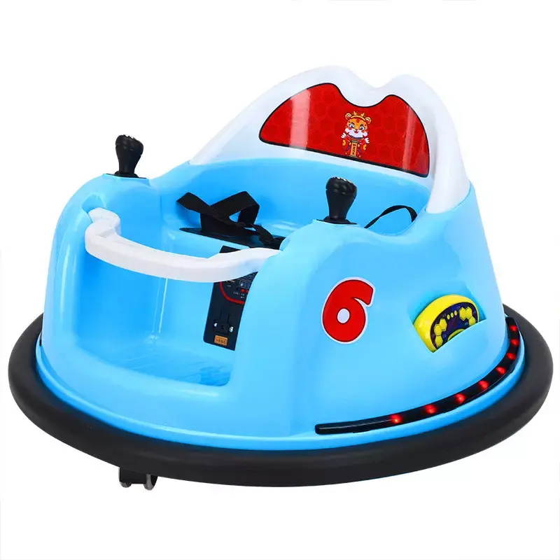 Blue-tooth remote control baby bumper car, boys and girls can ride in toy cars, early childhood education children electric wall