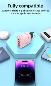 Cargador rápido para teléfono móvil Samsung, 20 W, 40 W, 60 W, <span class=keywords><strong>USB</strong></span> tipo <span class=keywords><strong>C</strong></span>, cargador superrápido para iPhone 16 Pro Max - Product Image 4