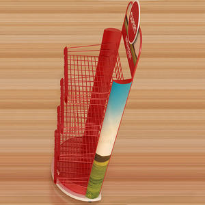 Estante de exhibición de pan, estante de exhibición de patatas fritas de alambre de comida de bocadillos de metal - Product Image 6