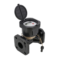 Horizontal and Vertical Mount Ultrasonic Heat Meter 4-95℃ Working Temp PT1000 Temperature Probe Heat Meter for Sale