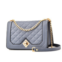 Sac messager tendance pour femme, en polyester, avec fermeture éclair, chaînes, bandoulière unique, imperméable – Noir moderne, pour filles, école, festival, sublimation