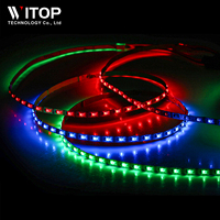 Bande lumineuse LED Utra mince 4MM colorée RVB pleine couleur adressable individuel 5V WS2812C -2020