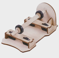 Luckykoo Kit de Construcción de Ingeniería en Madera, Kit de Proyectos para Laboratorio Escolar, Kit Educativo de Ciencias para Niños