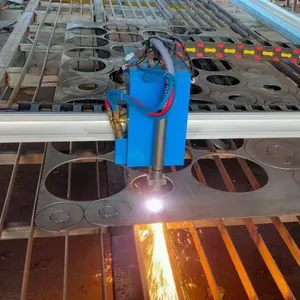 Портативная плазменная машина для точной плазменной резки листового металла с ЧПУ