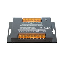 Amplificateur de signal de données LED monocouleur DC5V 12V 24V 30A, répéteur 1CH 1 canal, variateur d'intensité, amplificateur de puissance pour bande lumineuse LED blanche