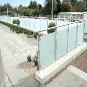 Baranda de vidrio templado para balcones, baranda de vidrio templado para balcones - Product Image 6