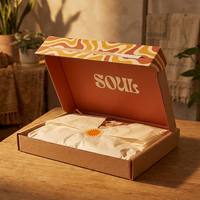 Cajas de Embalaje de Papel para Ropa con Cierre de Seguridad a Prueba de Manipulación Personalizadas, Cajas de Envío Adhesivas con Logotipo