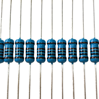 Resistor Film Logam Tetap 1/4W 100 Ohm Presisi 0.1% DIP, Kustomisasi Langsung dari Pabrik