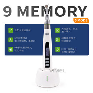 Instrument dentaire sans fil à moteur électrique avec lumière LED rotative à 360 degrés pour accessoires de fraise endodontique - Product Image 4