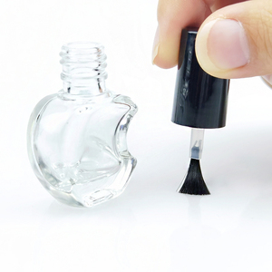 Nouvelle conception de flacon de vernis à ongles en verre transparent de luxe, 10 ml, 15 ml, flacon carré transparent pour vernis à ongles avec pinceau - Product Image 5