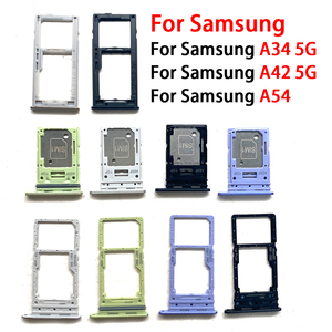 Bandeja de Tarjeta <span class=keywords><strong>SIM</strong></span> <span class=keywords><strong>Dual</strong></span> para Teléfono <span class=keywords><strong>Samsung</strong></span> Galaxy A34 A42 5G <span class=keywords><strong>A54</strong></span>, Bandeja de Tarjeta <span class=keywords><strong>SIM</strong></span> Original Nueva, Soporte para Ranura de Tarjeta <span class=keywords><strong>SIM</strong></span>, Piezas de Reparación Móvil - Product Image 2
