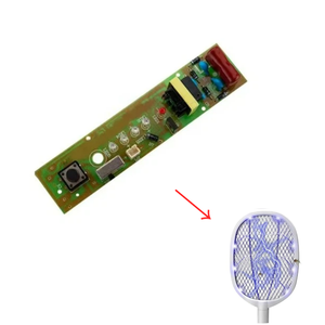 Fabricante Profesional de PCBA para Control de Plagas Domésticas con Procesamiento SMT, Directo de Fábrica, Raqueta Eléctrica Matamoscas Personalizada - Product Image 1