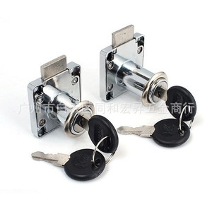 Little Doctor Furniture Lock 138-32 Zinc Alloy <b>Square</b> Tongue Drawer Lock For Office Cabinet Storage Home Use - Product Image 2