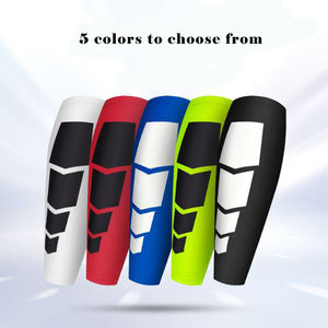 Protège-jambes de football pour hommes Protège-jambes en spandex souple Protège-jambes de compression du mollet pour le football et le <span class=keywords><strong>basket</strong></span>-ball Genouillères pour enfants - Product Image 2