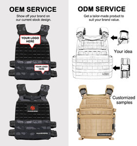 FR Gilet เดอกล้ามเนื้อส่วนบุคคลเทการฝึกอบรม A La หลักสูตรลายตารางปอร์ปอร์ต-แผ่นโลหะเทการฝึกอบรม Tactique - Product Image 2