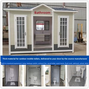 Toilettes portables d'extérieur AsyvA, toilettes publiques écologiques Apple House pour <span class=keywords><strong>chantier</strong></span> <span class=keywords><strong>de</strong></span> construction - Product Image 3