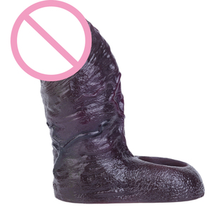 NSX ปลอกขยายอวัยวะเพศชายสีดำ, ปลอกอวัยวะเพศชายสำหรับผู้ชาย s/m/l/xl ขนาดอวัยวะเพศชาย - Product Image 4