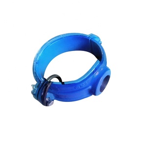 Ductile Iron DI Tapping Saddle <b>Clamp</b> for DCI Ductile Cast Iron Pipe - Product Image 4