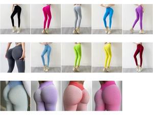 Nouveaux leggings de sport de yoga pour femmes de haute qualité, pantalon de sport à fesses galbées, sans couture, taille haute, leggings d'entraînement, taille élastique, séchage rapide - Product Image 6