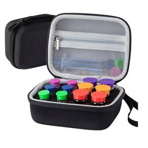 Étui de protection personnalisé pour flacons d'insuline en EVA, sac de voyage antichoc avec fermeture éclair noire, personnalisable - Product Image 1
