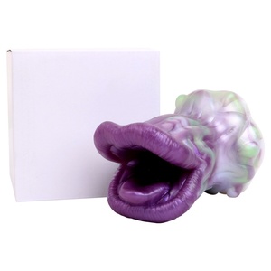 GEEBA Soft Silicone Male <b>Masturbators</b> Cup Fantasy Penis Stroker Realistic Flesh Feel Adult Sex Pleasure Toys Penis Exerciser - Product Image 4